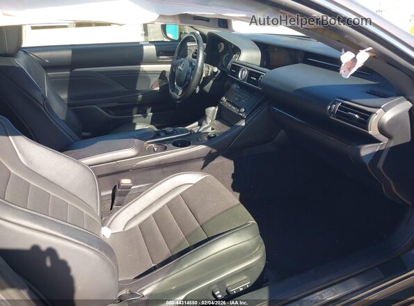JTHHA5BC3H5005050 2017 LEXUS RC 200T Gray Vista interior delantera