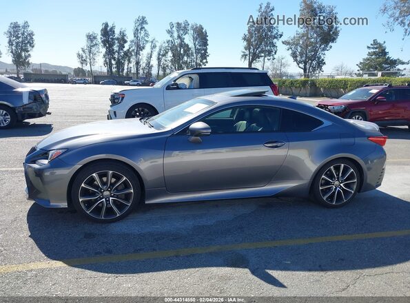 JTHHA5BC3H5005050 2017 LEXUS RC 200T Gray Vista interior de 360 grados