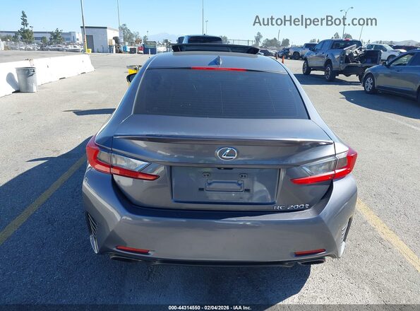JTHHA5BC3H5005050 2017 LEXUS RC 200T Gray 