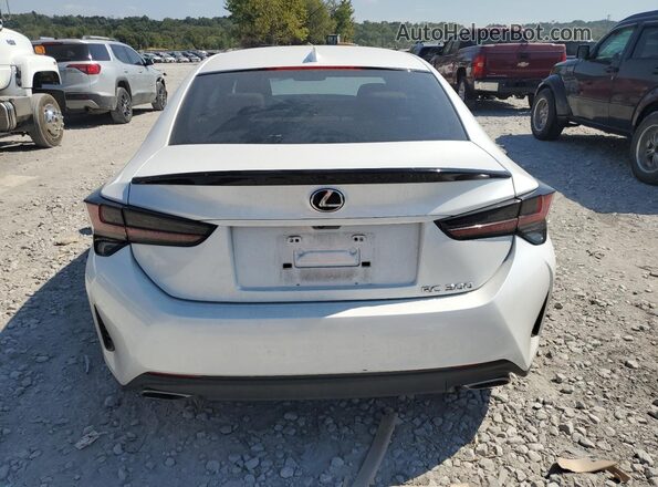 JTHHA5BC4K5009292 2019 LEXUS RC White Հետևի տեսք