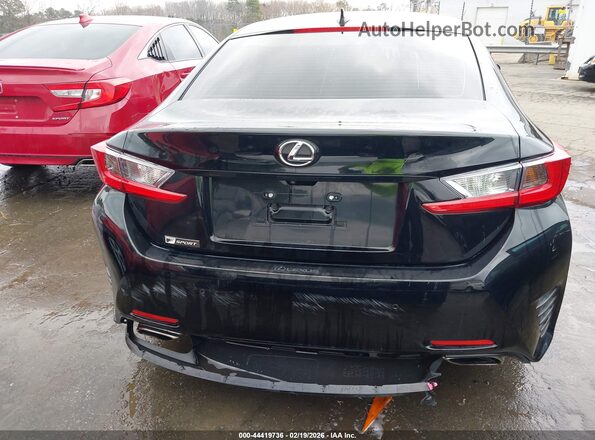 JTHHA5BC6H5005687 2017 LEXUS RC 200T Black 