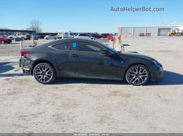 JTHHA5BC6H5007097 2017 LEXUS RC 200T Черный Вид задней части салона