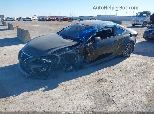 JTHHA5BC6H5007097 2017 LEXUS RC 200T Черный Передняя левая четверть