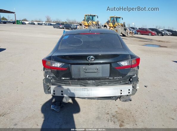 JTHHA5BC6H5007097 2017 LEXUS RC 200T Черный 