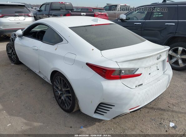 JTHHA5BC6H5007519 2017 LEXUS RC 200T White Հետևի ձախ