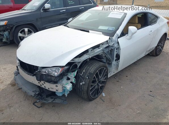 JTHHA5BC6H5007519 2017 LEXUS RC 200T White Դիմացի տեսք