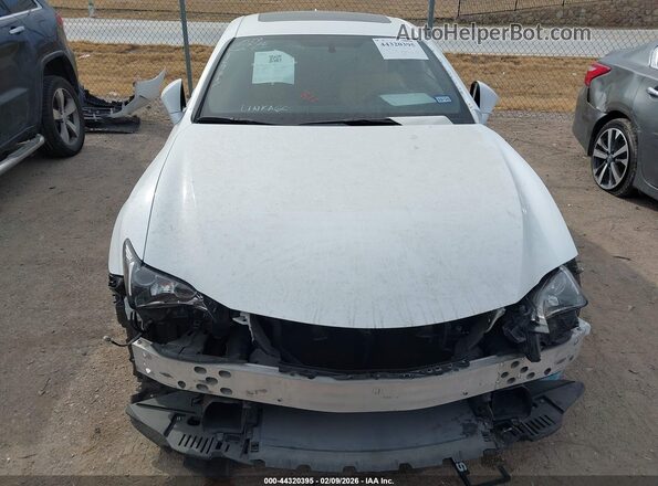 JTHHA5BC6H5007519 2017 LEXUS RC 200T White Սալոնի հետևի տեսք