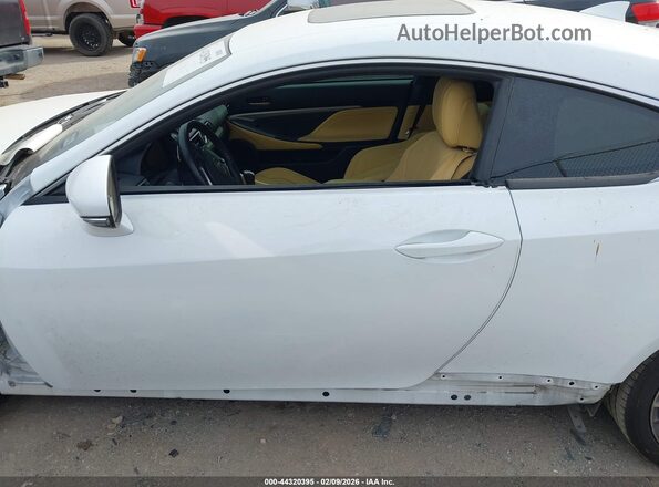 JTHHA5BC6H5007519 2017 LEXUS RC 200T White 