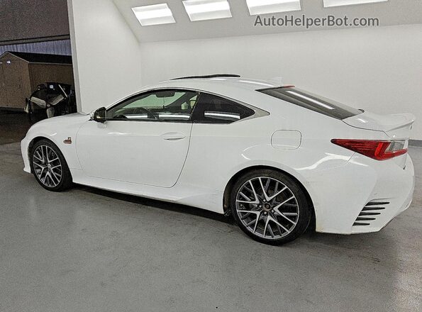 JTHHA5BC7J5008281 2018 LEXUS RC White Trasero izquierdo