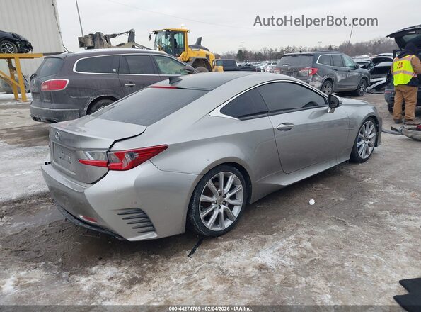 JTHHA5BC9G5000627 2016 LEXUS RC 200T Beige Trasero derecho