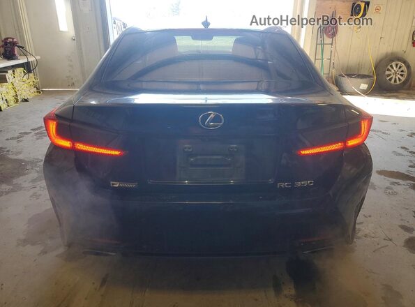 JTHHE5BC2H5017047 2017 LEXUS RC Black Հետևի տեսք