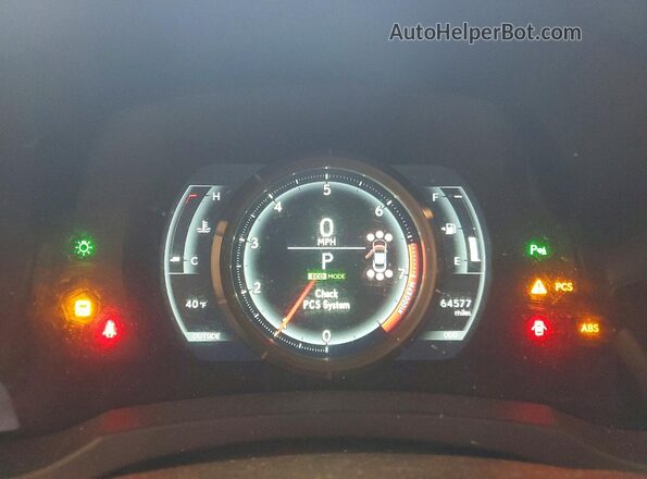 JTHHE5BC2H5017047 2017 LEXUS RC Black Սարքավորումների վահանակի տեսք
