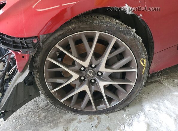 JTHHE5BC3H5017395 2017 LEXUS RC Red 