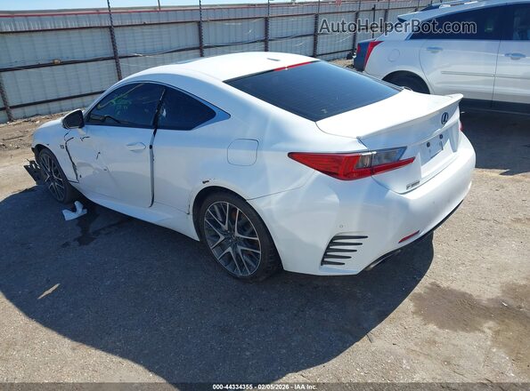 JTHHE5BC5G5012990 2016 LEXUS RC 350 White Trasero izquierdo