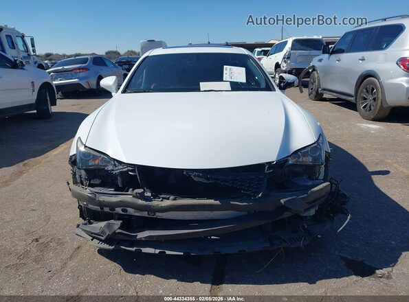 JTHHE5BC5G5012990 2016 LEXUS RC 350 White Vista del cuadro de instrumentos