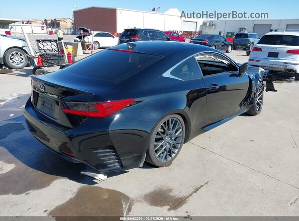 JTHHE5BC5H5017737 2017 LEXUS RC 350 Black უკანა მარჯვენა