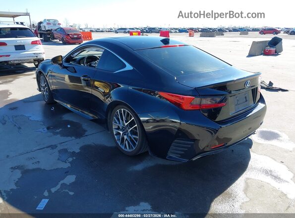 JTHHE5BC5H5017737 2017 LEXUS RC 350 Black უკანა მარცხენა