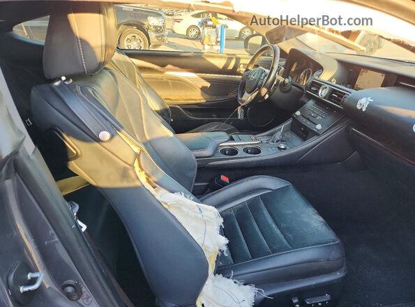 JTHHE5BC6G5012576 2016 LEXUS RC Gray Հետևի նստատեղերի տեսք
