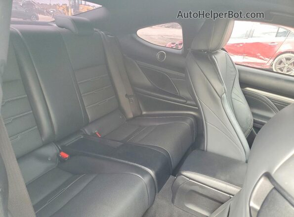 JTHHE5BC6H5017603 2017 LEXUS RC White Widok tylnych siedzeń