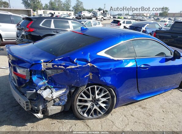 JTHHE5BC7G5012277 2016 LEXUS RC 350 Blue Vista frontal