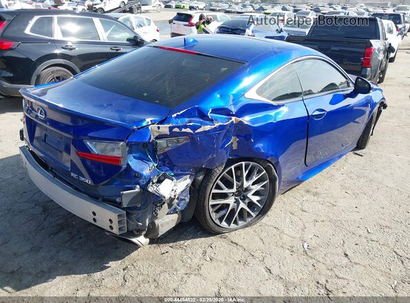 JTHHE5BC7G5012277 2016 LEXUS RC 350 Blue Trasero derecho