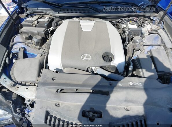 JTHHE5BC7G5012277 2016 LEXUS RC 350 Blue Vista trasera