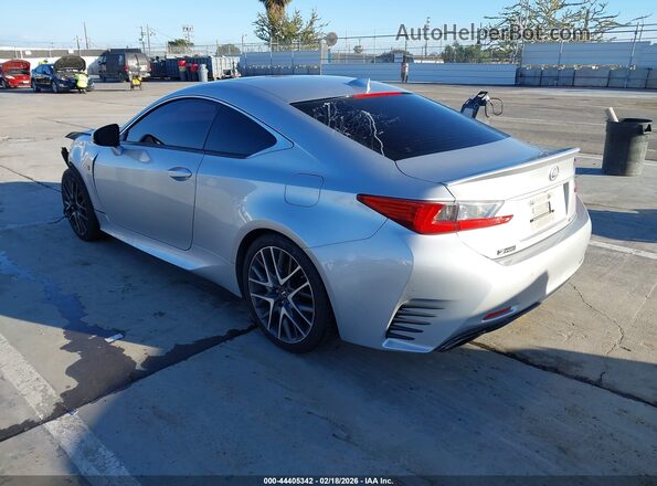 JTHHE5BC8G5011820 2016 LEXUS RC 350 Silver Rear left
