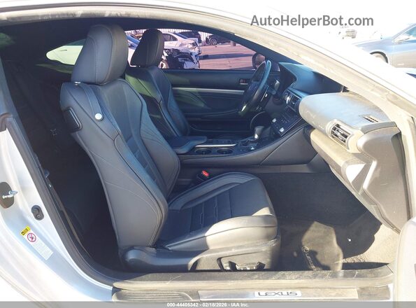 JTHHE5BC8G5011820 2016 LEXUS RC 350 Silver Front interior view