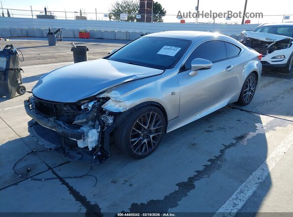 JTHHE5BC8G5011820 2016 LEXUS RC 350 Silver Front left