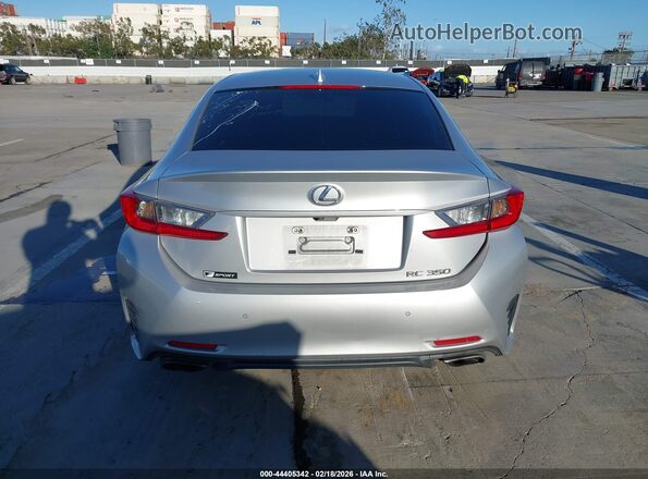 JTHHE5BC8G5011820 2016 LEXUS RC 350 Silver 
