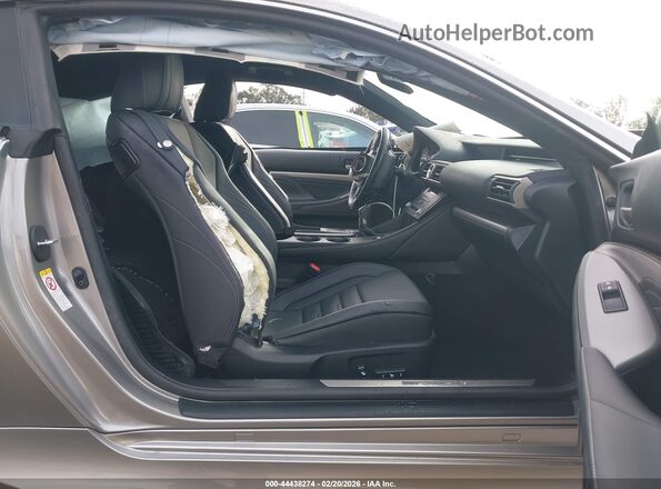 JTHHE5BC9H5017157 2017 LEXUS RC 350 Silver Front interior view