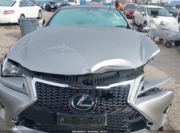 JTHHE5BC9H5017157 2017 LEXUS RC 350 Silver Instrument cluster view