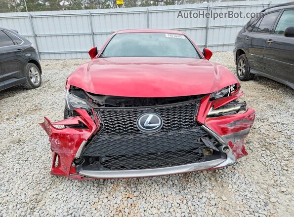 JTHHE5BCXH5015112 2017 LEXUS RC Red Widok z przodu