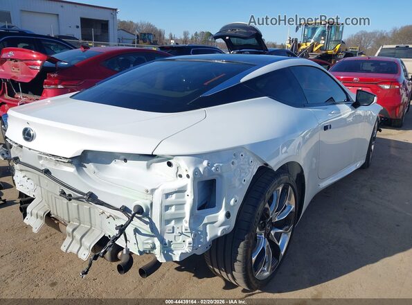 JTHHP5AY1JA005458 2018 LEXUS LC 500 Белый Задняя правая четверть
