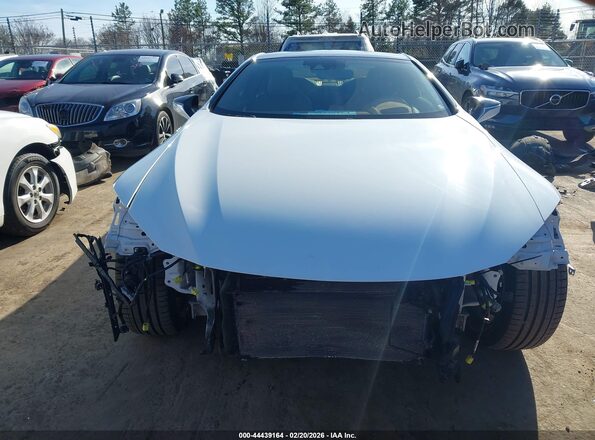 JTHHP5AY1JA005458 2018 LEXUS LC 500 Белый Вид задней части салона