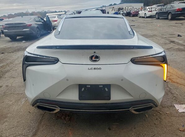 JTHHP5AY2JA000429 2018 LEXUS LC White Rear view