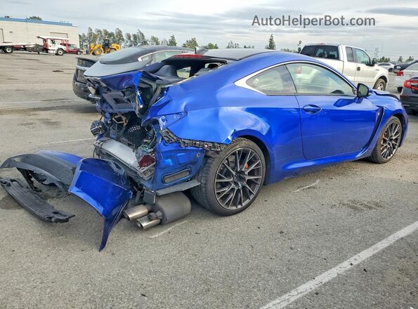 JTHHP5BC1H5006003 2017 LEXUS RC-F Blue Trasero derecho