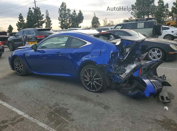 JTHHP5BC1H5006003 2017 LEXUS RC-F Blue Trasero izquierdo