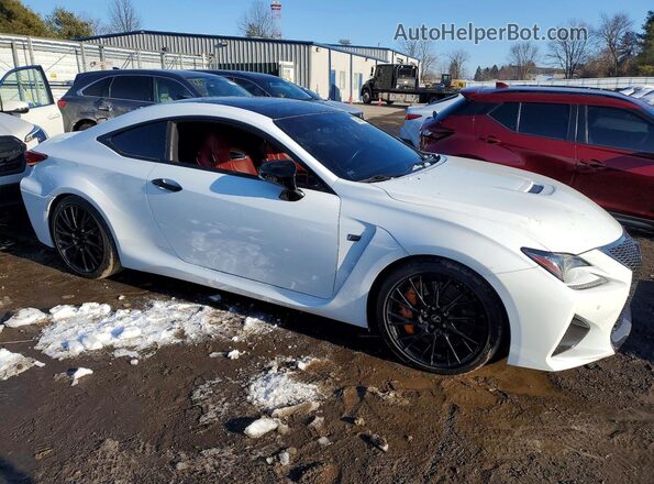 JTHHP5BC5H5006084 2017 LEXUS RC-F White Delantero derecho