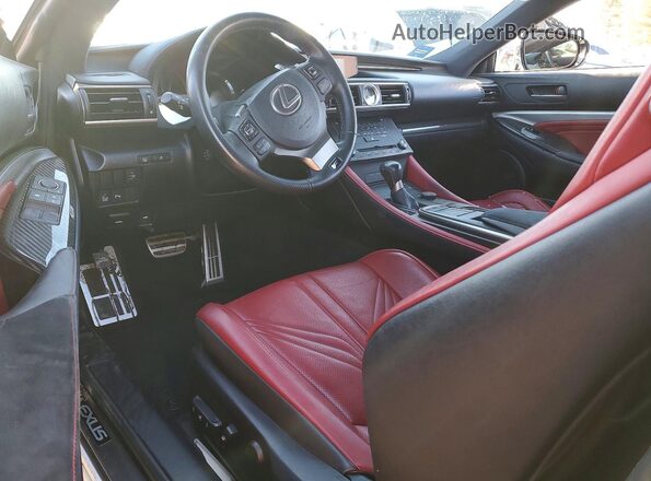 JTHHP5BC5H5006084 2017 LEXUS RC-F White Vista del salpicadero