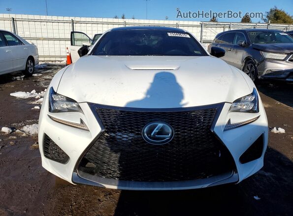 JTHHP5BC5H5006084 2017 LEXUS RC-F White Vista frontal