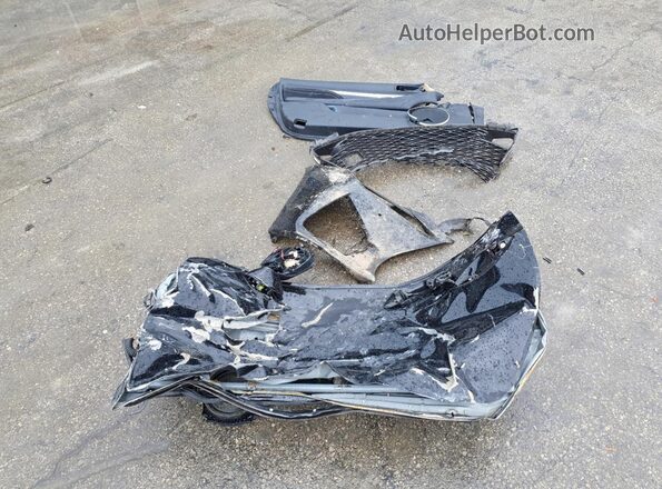 JTHHP5BC6H5006272 2017 LEXUS RC-F Black Engine compartment view
