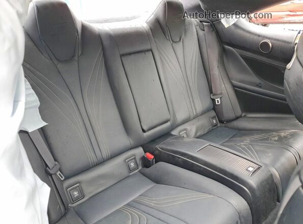 JTHHP5BC6H5006272 2017 LEXUS RC-F Black Rear seats view