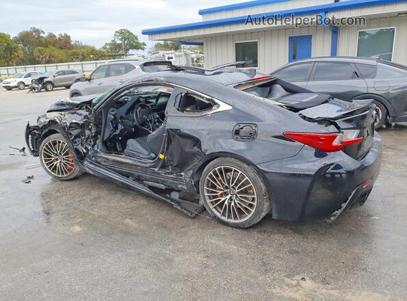 JTHHP5BC6H5006272 2017 LEXUS RC-F Black Rear left