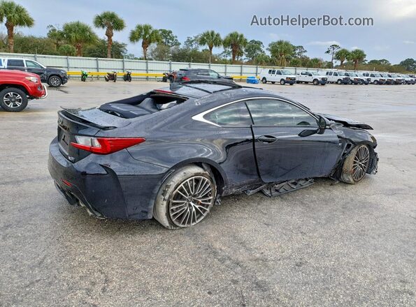 JTHHP5BC6H5006272 2017 LEXUS RC-F Black Rear right