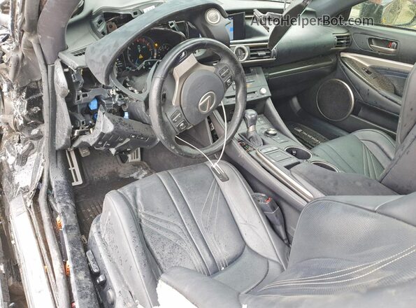 JTHHP5BC6H5006272 2017 LEXUS RC-F Black Dashboard view