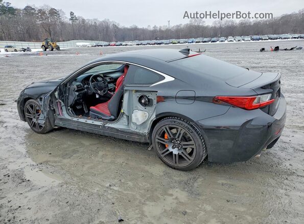JTHHP5BC7H5006233 2017 LEXUS RC-F Black Trasero izquierdo