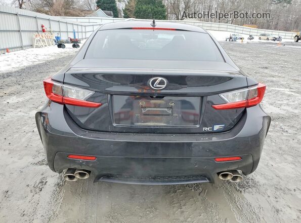 JTHHP5BC7H5006233 2017 LEXUS RC-F Black Vista trasera