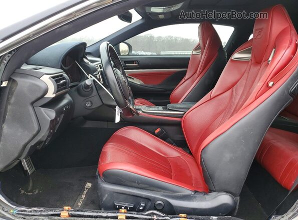 JTHHP5BC7H5006233 2017 LEXUS RC-F Black Vista interior delantera