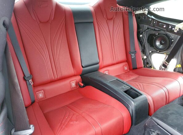 JTHHP5BC7H5006233 2017 LEXUS RC-F Black Vista de los asientos traseros